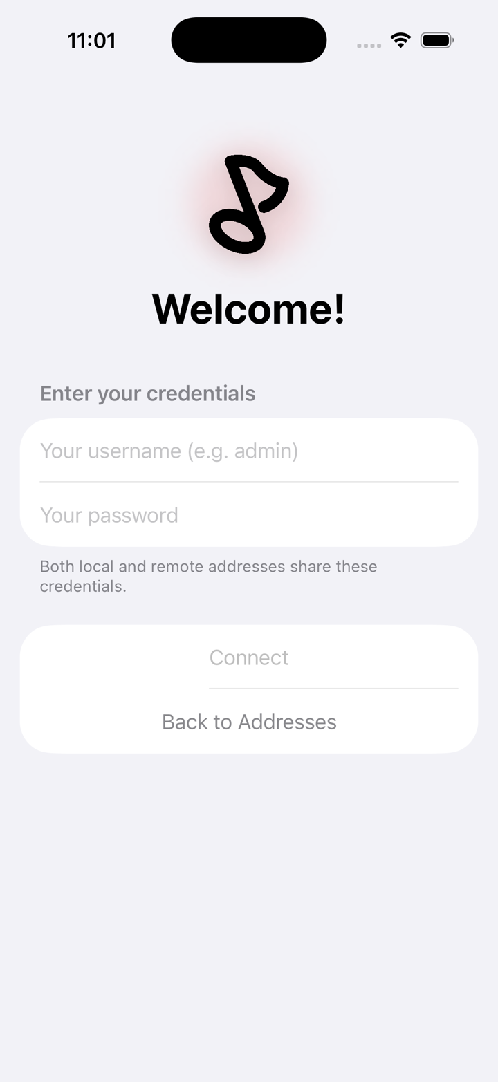 Juliet welcome screen with fields for your username and password